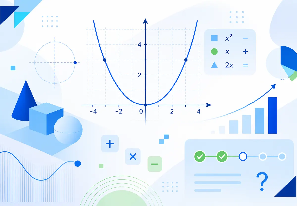 Mathematics learning visual representing the MathSetu platform